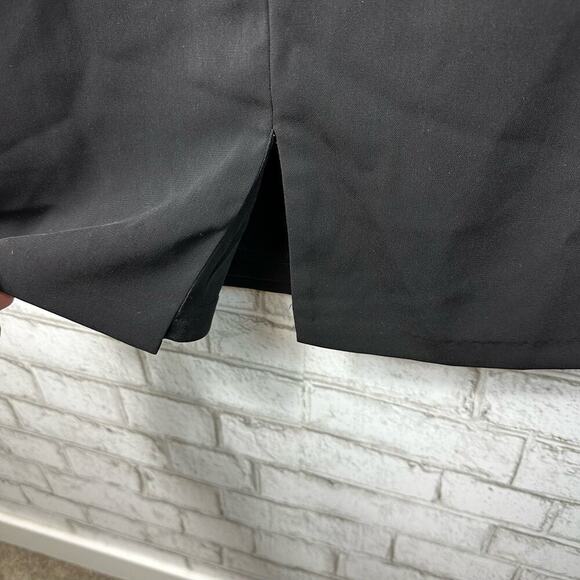 Carmen Marc Valvo Dress Flutter Sleeve Sheath Pencil Neutral Business Cocktail 6 - Picture 8 of 9